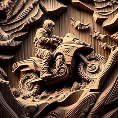 3D модель Yamaha Grizzly 125 (STL)